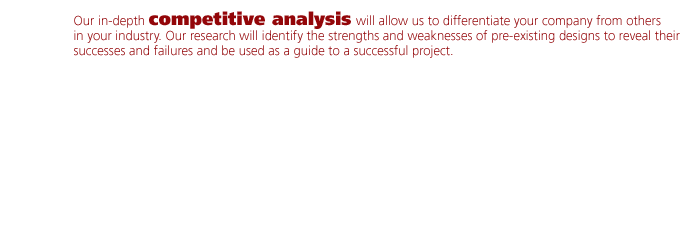 competitive analysis